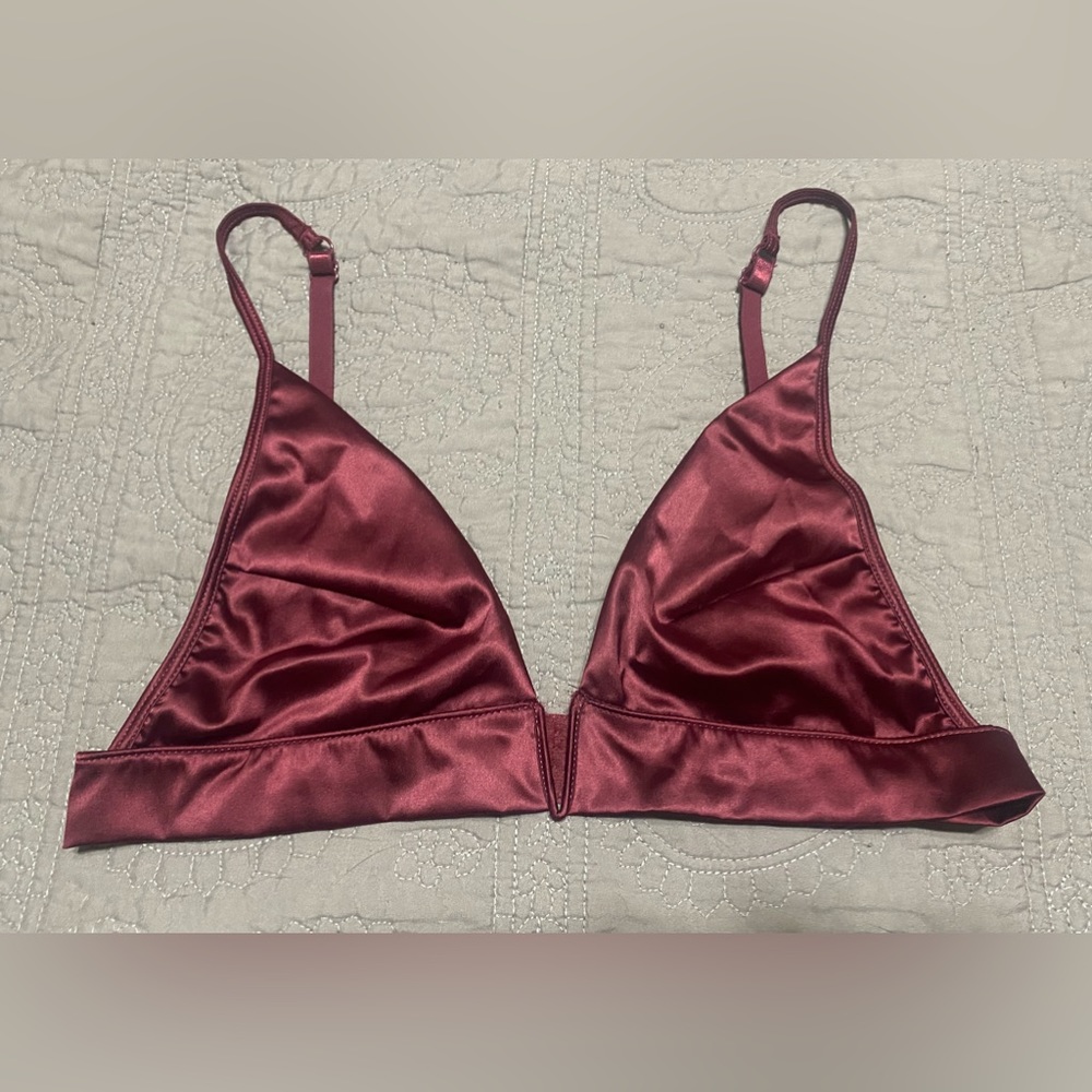 Maroon Bralette